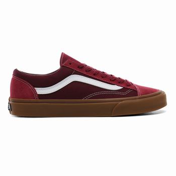 Vans Gum Style 36 - Miesten Tennarit - Punainen/Kuninkaallinen Sininen